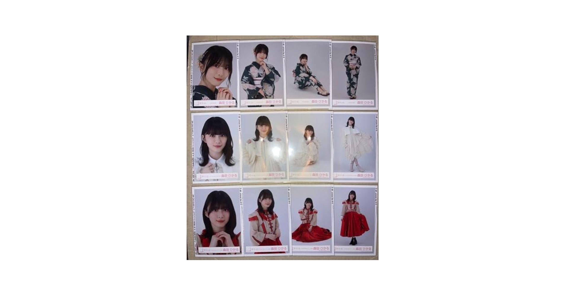 櫻坂46 - 櫻坂46 森田ひかる　「承認欲求」MV衣装　メガネ　生写真　コンプ 櫻坂46 森田ひかる 生写真 承認欲求 MV衣装 コンプ
